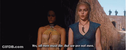 Two Women Standing Next To Each Other One Talking GIF