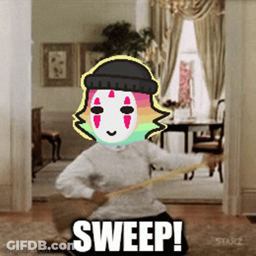 Two Women Standing Next To Each Other Saying I Will Let It Slide This One Time GIF