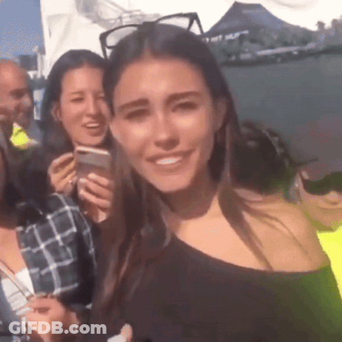 Two Women Standing Next To Each Other Video Of The Year In 9 Minutes GIF