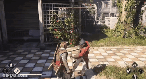 Two Women Standing Together One On Phone GIF