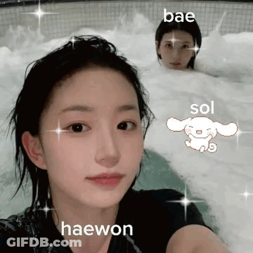 Two Women Taking Selfie In Bathtub GIF