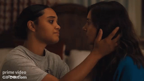 Two Women Touching Foreheads Prime Video GIF