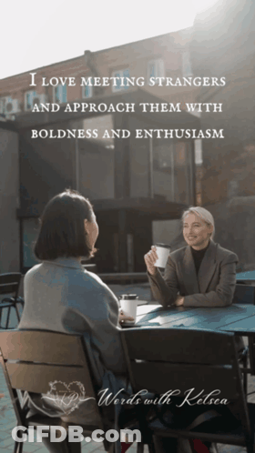 Two Women With Words With Kelsea Quote GIF