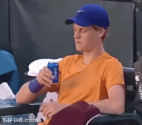 Two Young Men Dancing With Hands Up GIF