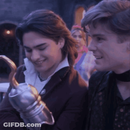 Two Young Men One Holding Hook GIF