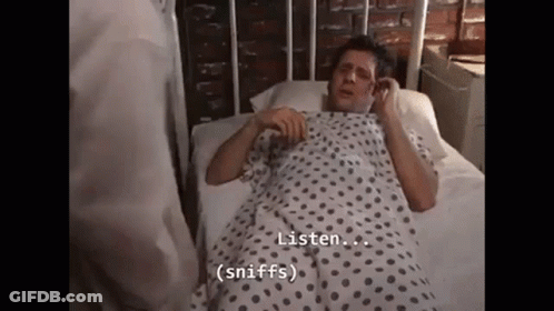Two Young Men Talking Saying JK I Know The Movie But I Don't Know The Movie Name GIF