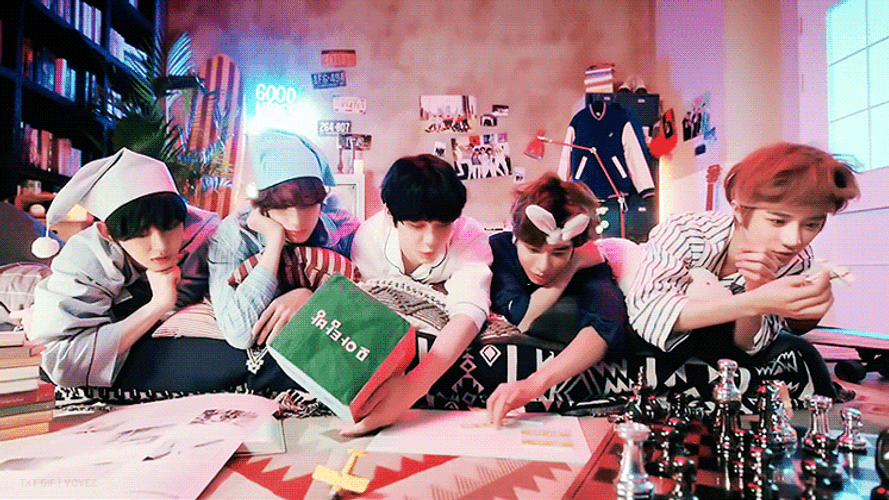 TXT Boys Storytelling GIF