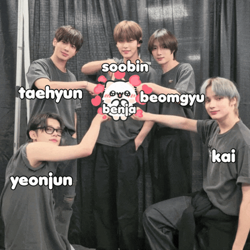 Txt De Benja Soobin De Benja GIF