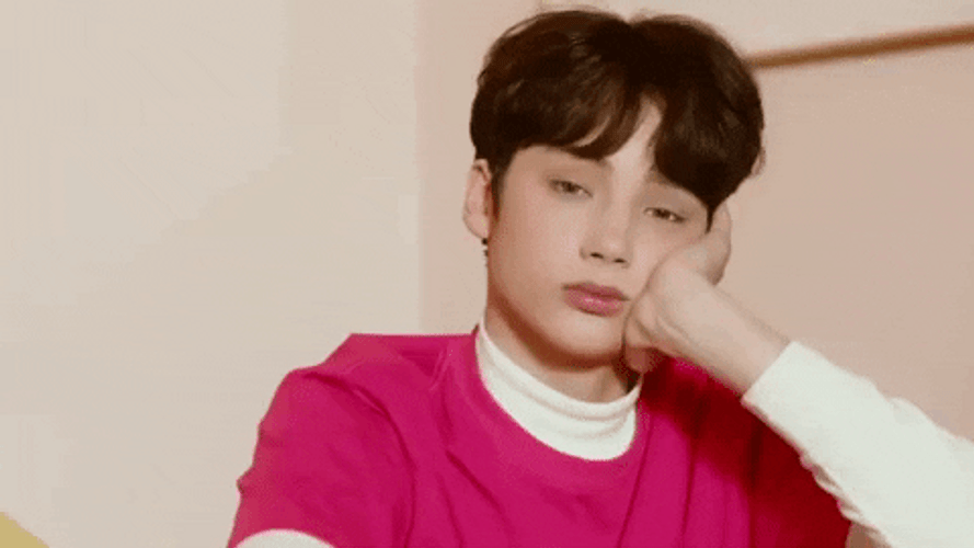 TXT Huening Kai Sleepy GIF