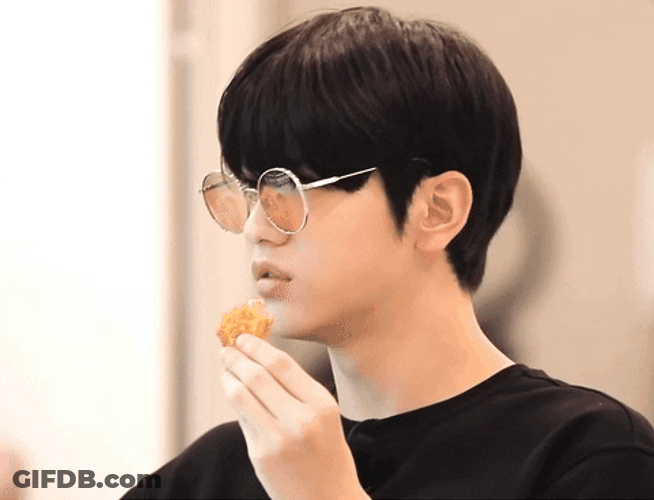 TXT Scared Soobin Covering Eyes GIF