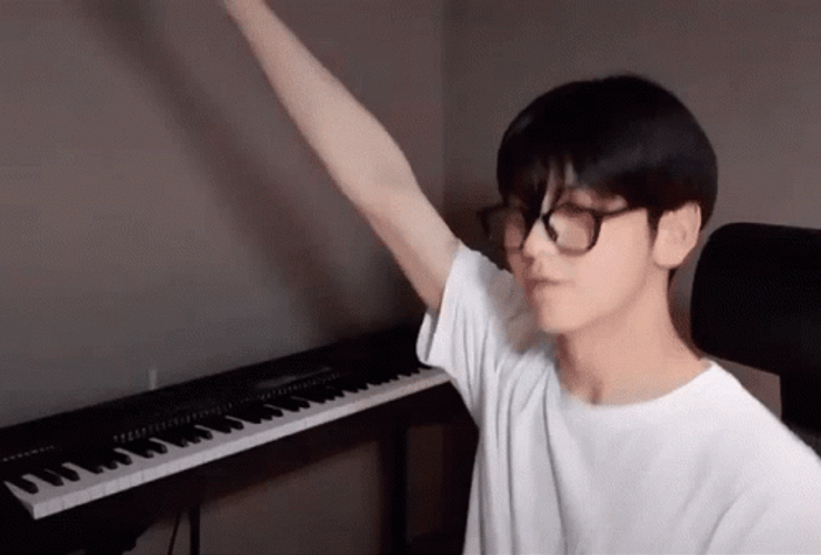 TXT Soobin Happily Singing GIF