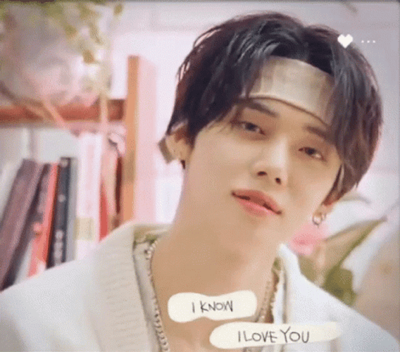 TXT Yeonjun Charming Smile Closing Eyes GIF