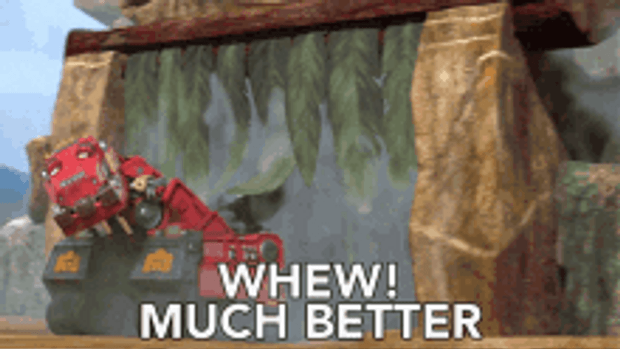 Ty Rux Dinotrux Whew GIF
