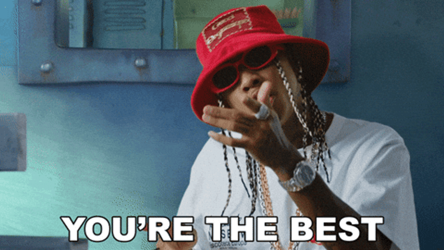 Tyga Says Youre Simply The Best GIF