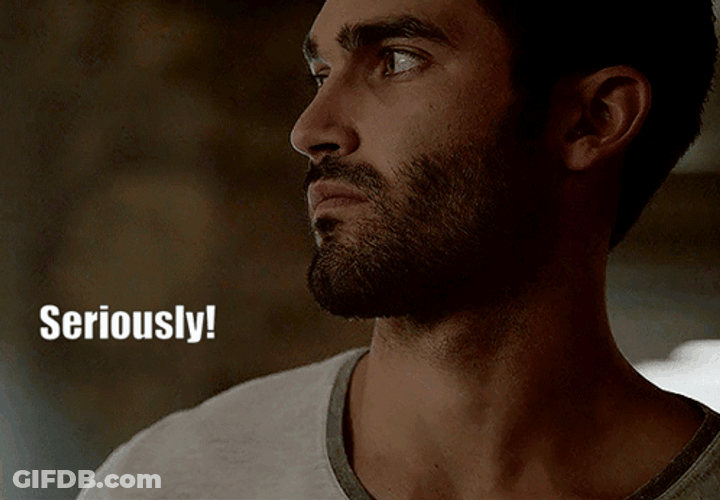 Tyler Hoechlin You Serious Clark GIF