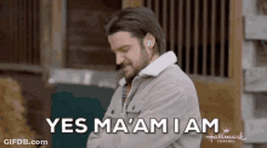 Tyler Hynes Long Hair Yes Ma'am GIF