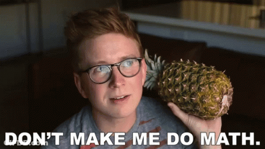 Tyler Oakley Don't Make Me Do Math GIF