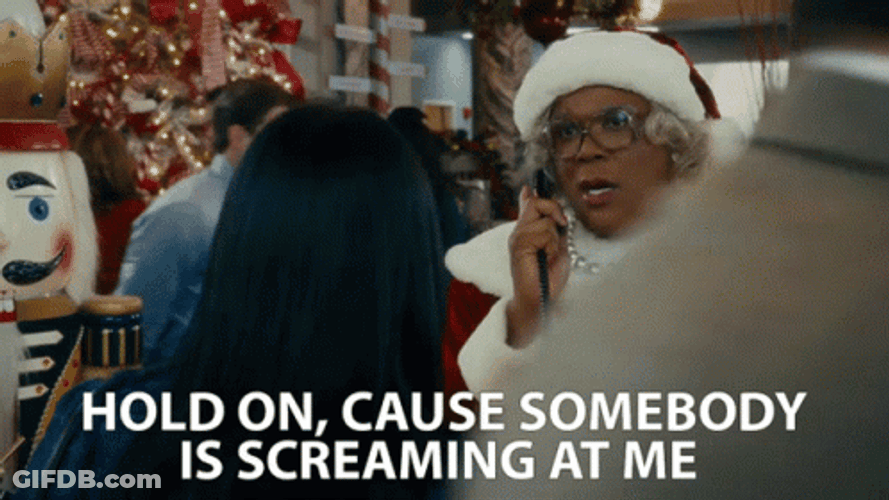 Tyler Perry Madeas Christmas Customer Service Complain GIF