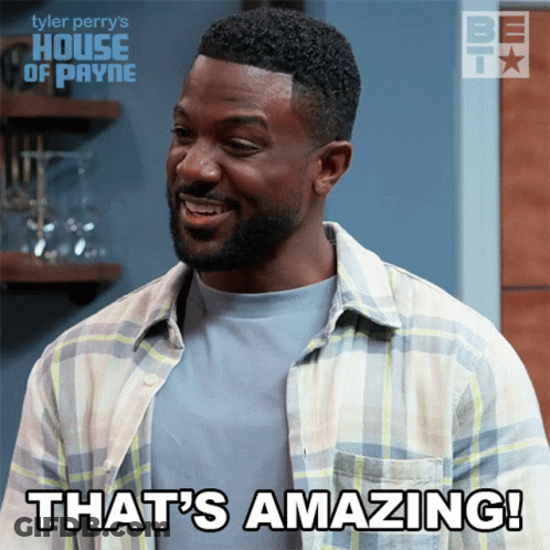 Tyler Perry's House Of Payne Man Saying That's Amazing GIF