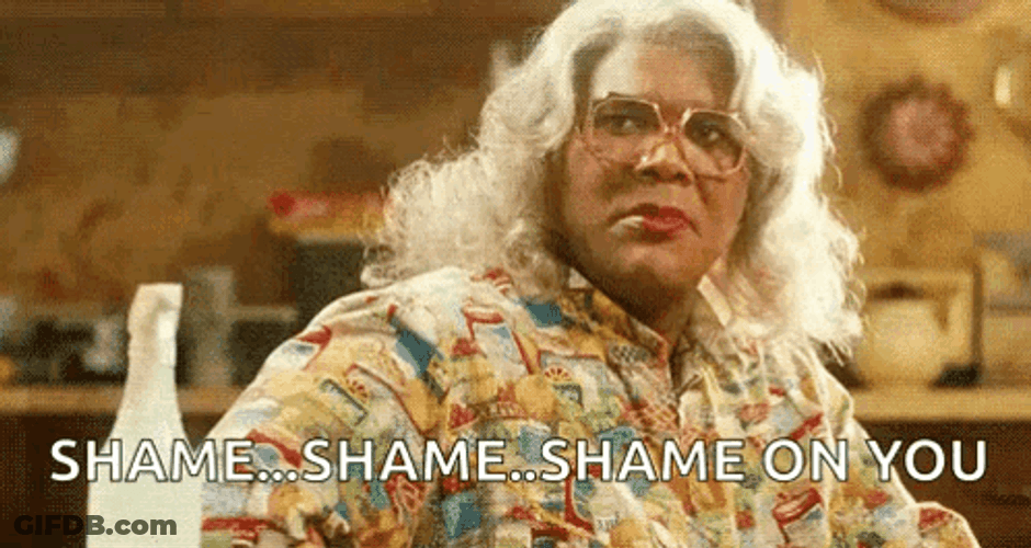 Tyler Perry That's A Shame GIF