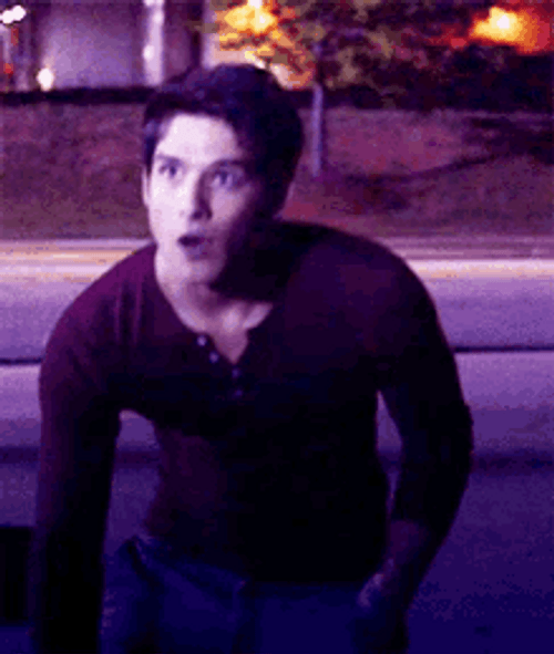 Tyler Posey Scott McCall Teen Wolf Shocked GIF