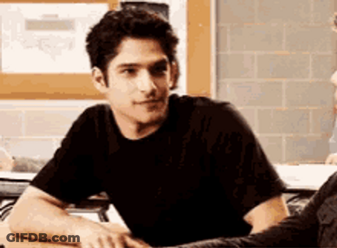 Tyler Posey Scott McCall Teen Wolf Smiling GIF