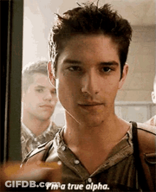 Tyler Posey Scott McCall Teen Wolf True Alpha GIF