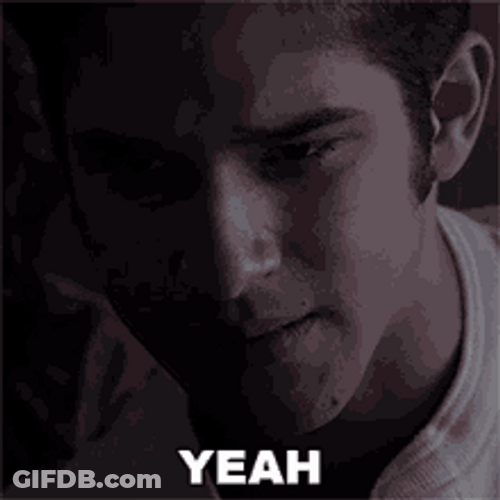 Tyler Posley Scott McCall Teen Wolf Yeah GIF