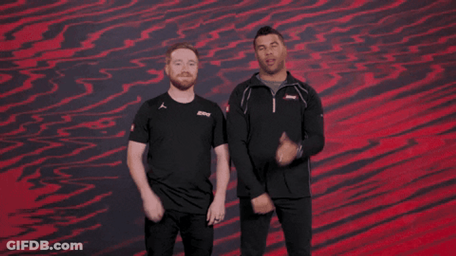 Tyler Reddick Thumbs Up Great Job Team GIF