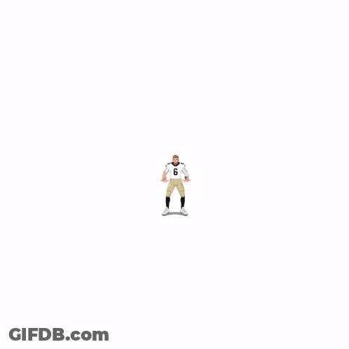 Tyler Slough New Orleans Football Player Poster GIF