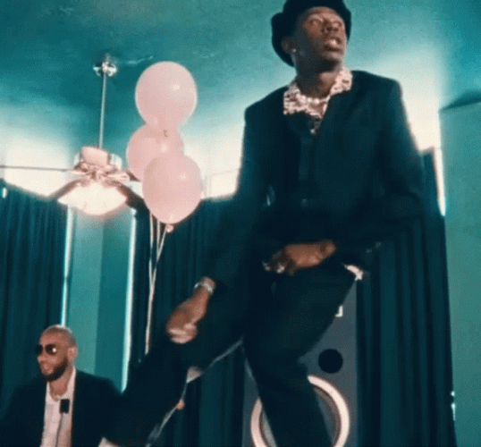 Tyler The Creator Corso Dancing Table Top GIF
