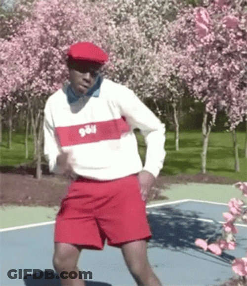 Tyler The Creator Dancing Call Me 911 GIF