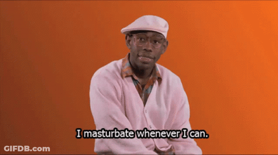 Tyler The Creator Does It Whenever He Cans GIF