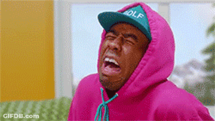 Tyler The Creator Fake Sobbing GIF