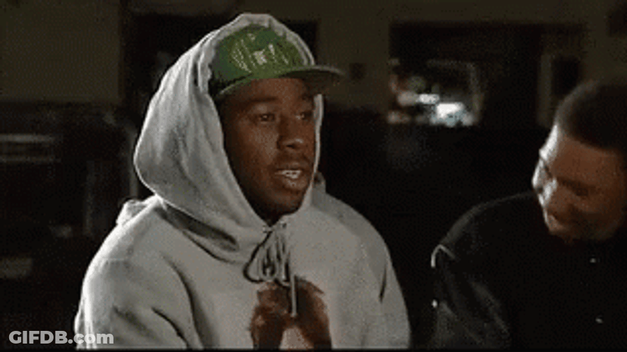 Tyler The Creator Okay News Night Interview GIF