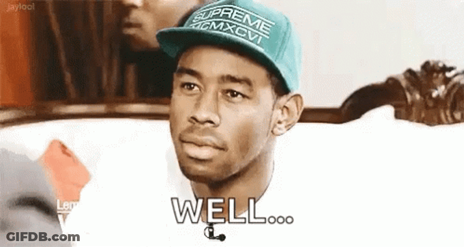 Tyler The Creator Well What's Up Eyebrows Raise GIF