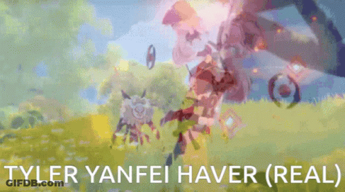 Tyler Yanfei Haver (Real) Written On Picture GIF