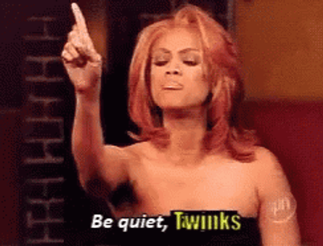 Tyra Banks Be Quiet Twinks GIF
