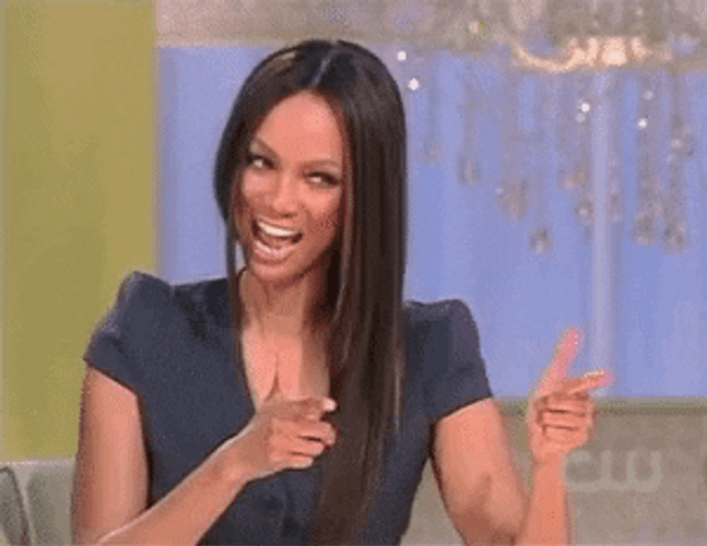 Tyra Banks Got You Winky Face GIF