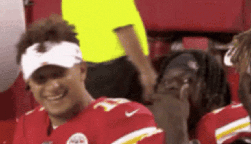 Tyreek Hill Laughing Hard GIF