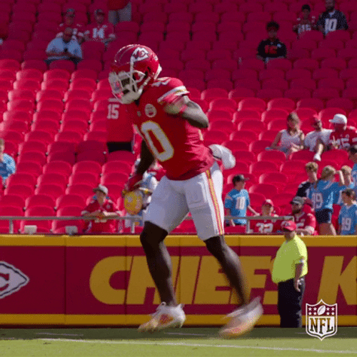Tyreek Hill Running Man Dance GIF