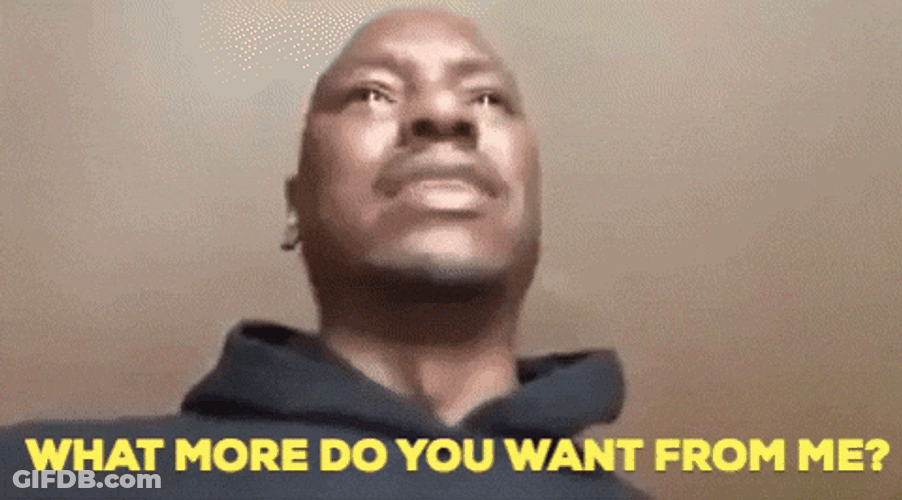 Tyrese Gibson Meltdown What More You Want GIF