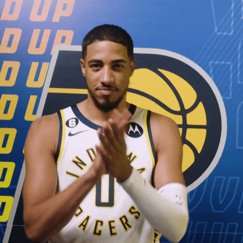 Tyrese Haliburton Getting Ready For Warming Up GIF