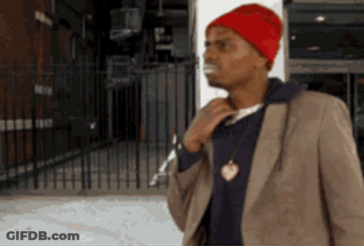 Tyrone Biggums Chappelle's Show Shocked Reaction GIF