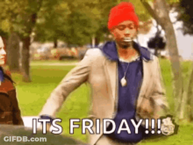 Tyrone Biggums Dancing It's Friday Meme GIF
