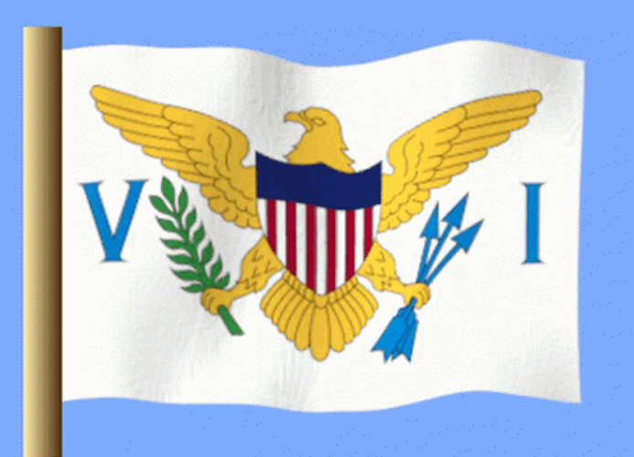 U.S. Virgin Islands Flag GIF