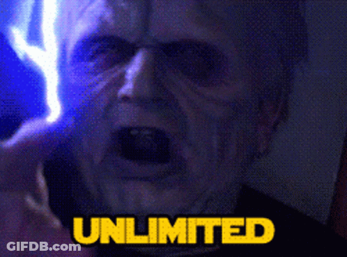 U Unlimited Power Star Wars GIF