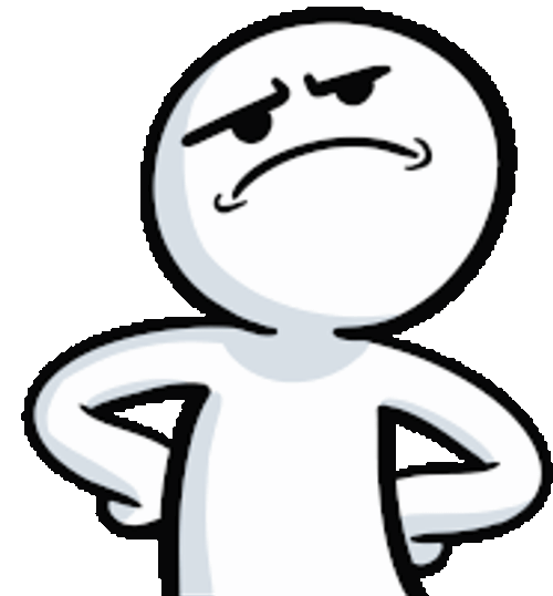 Uarrr Disappointed Sticker GIF