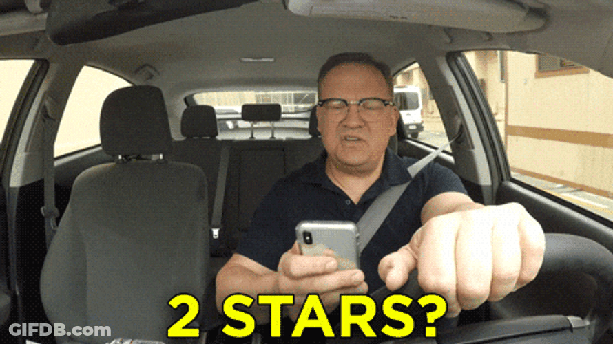 Uber Driver Says Talks Too Much GIF