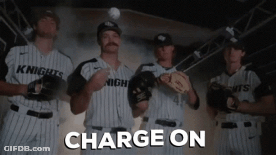 Ucf Baseball Team Introduction GIF